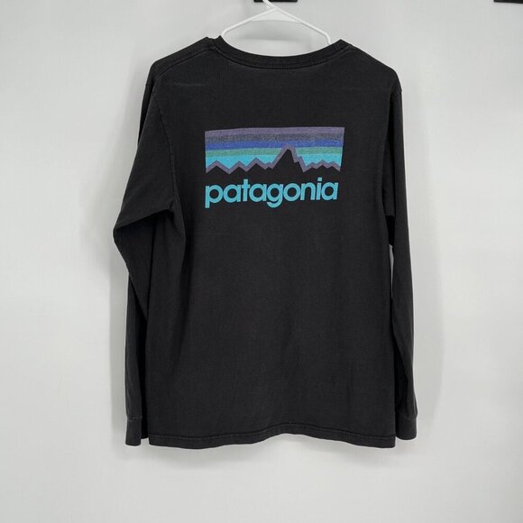 Patagonia Men's Longsleeve Graphic Logo Shirt Size Small - Picture 1 of 5